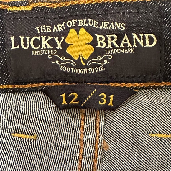 Lucky Brand Sofia Bootcut Jeans Classic Blue Stretch Mid-Rise Size 12 NWOT - Picture 5 of 9